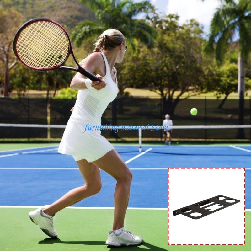 Sports Equipment Storage - Y5GD ชั้นวางของติดผนังไม้เทนนิสเหล็กสมัยใหม่เพื่อการจัดเก็บที่เรียบร้อยและจอแสดงผลที่มีสไตล์สำหรับสนามยิมและของใช้ในบ้าน