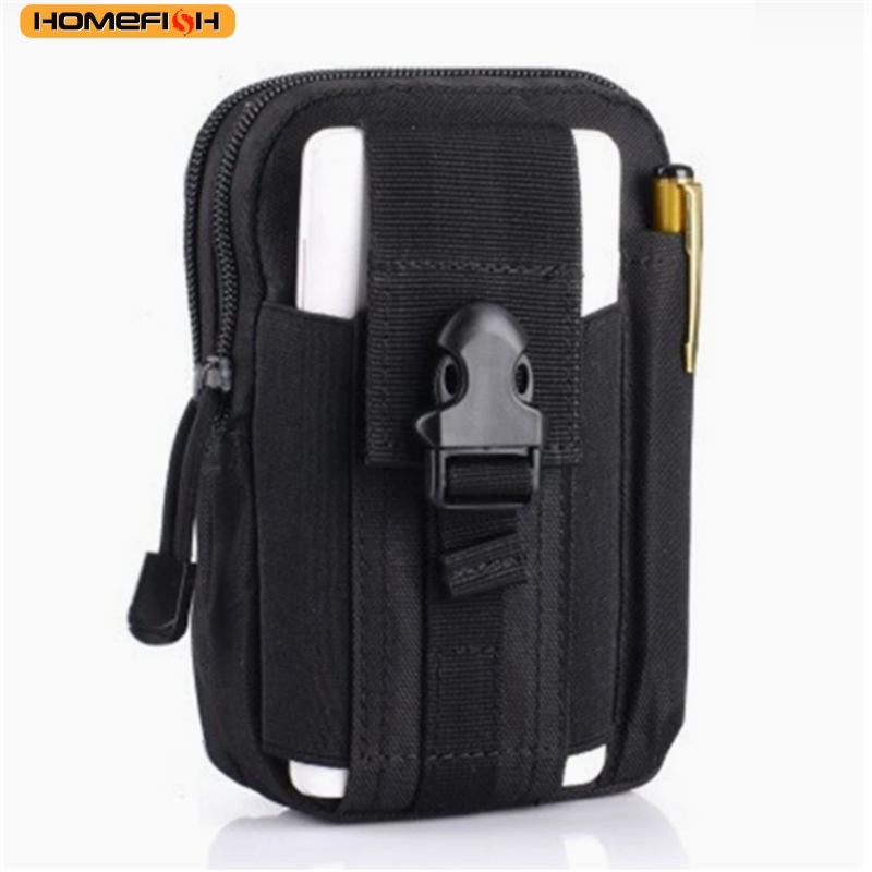 Sports Equipment Storage - HOMEFISH กระเป๋าคาดเอวผู้ชายลายพรางป่า กระเป๋าคาดเอวสำหรับเล่นกีฬากลางแจ้ง กระเป๋าอเนกประสงค์สำหรับผู้ชาย
