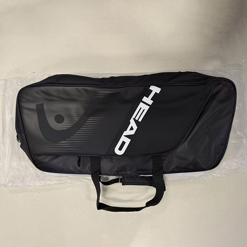 Sports Equipment For Badminton - กระเป๋าเป้สะพายหลังใส่ไม้เทนนิสแบดมินตันความจุขนาดใหญ่รุ่น Original HEAD พร้อมช่องใส่ไม้ 6 ช่อง