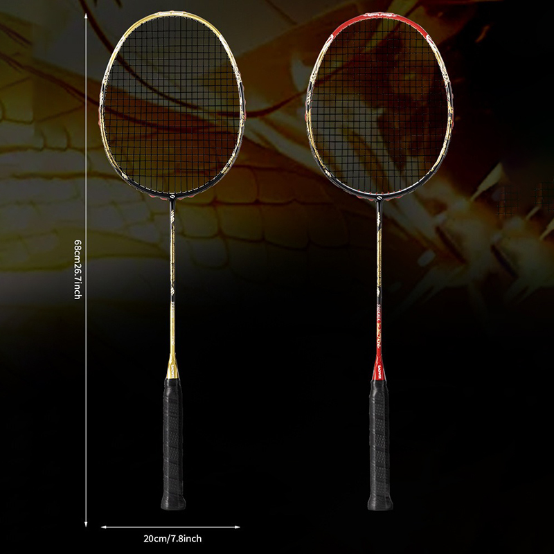 ไม้แบดมินตันน้ำหนักเบา คาร์บอน - Sports Equipment For Badminton บทวิจารณ์และราคา