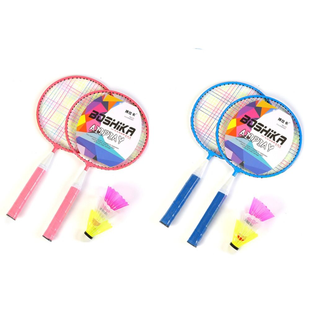 ไม้แบดมินตันเด็กโลหะผสมเหล็กน้ - Sports Equipment For Badminton บทวิจารณ์และราคา