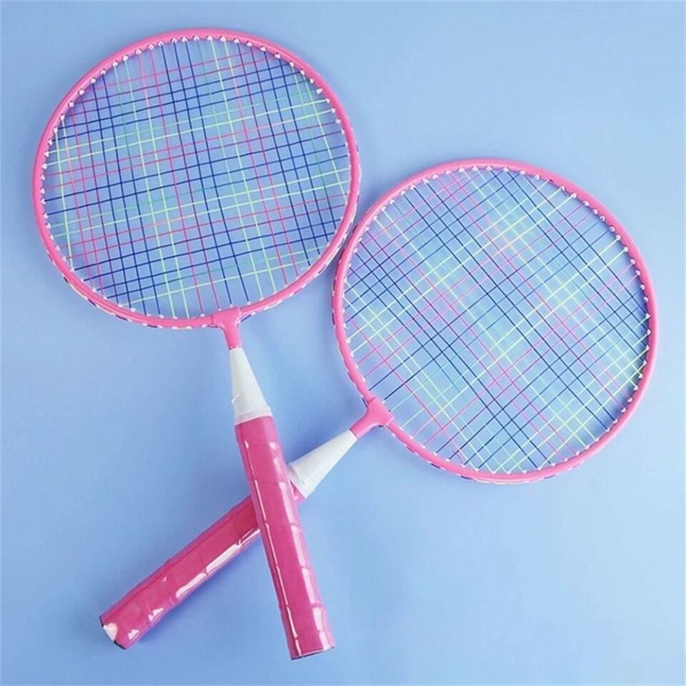 ไม้แบดมินตันเด็กโลหะผสมเหล็กน้ - Sports Equipment For Badminton บทวิจารณ์และราคา