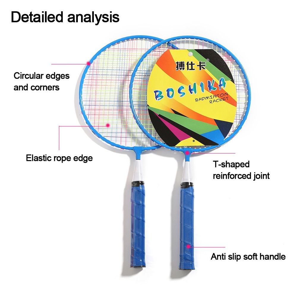 ไม้แบดมินตันเด็กโลหะผสมเหล็กน้ - Sports Equipment For Badminton บทวิจารณ์และราคา