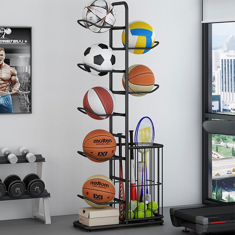 ชั้นวางเก็บลูกบอลกีฬา บาสเก็ตบ - Sports Equipment For Badminton บทวิจารณ์และราคา