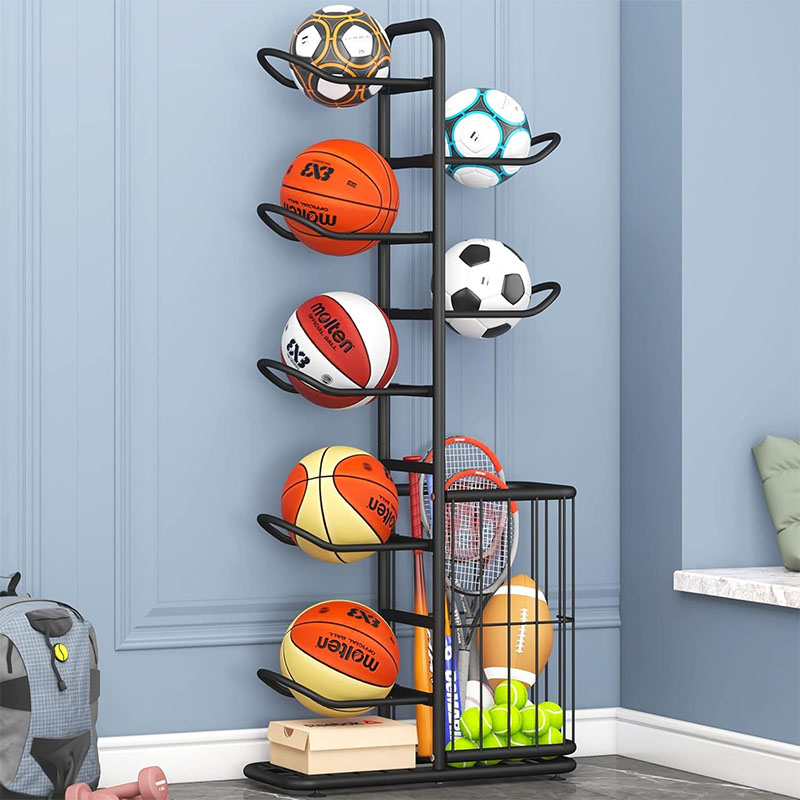 ชั้นวางเก็บลูกบอลกีฬา บาสเก็ตบ - Sports Equipment For Badminton บทวิจารณ์และราคา