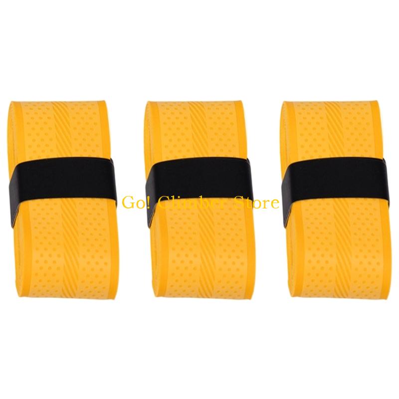Q84C 3pcs PU Nonslip Shock Abs - Sports Equipment For Badminton บทวิจารณ์และราคา